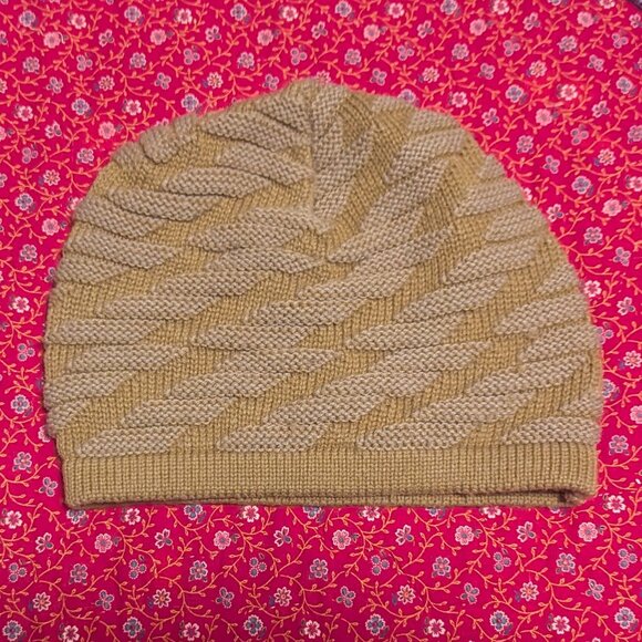 Earthbound Trading Hat Beanie Toboggan Cable Knit Textured Unisex Boho Ski - Picture 7 of 7